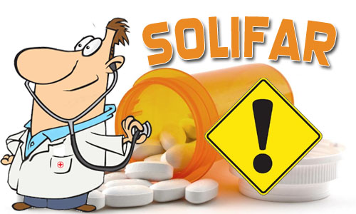 Solifar - povučen lek sa tržišta u Srbiji i Hrvatskoj, Po rečima proizvođača lek je povučen zbog "nečistoća". Pre povlačenja lek bio na tržištu 2.5 godine.