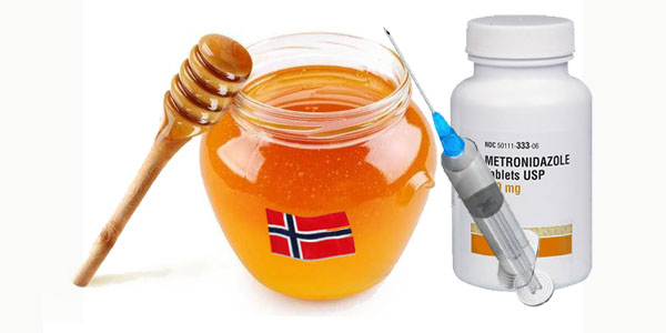 Antibiotik pronađen u medu izvezenom iz Srbije u Norvešku. U medu je utvrđeno prisustvo 0,98 mikrograma metronidazola po kilogramu, objavio je SPOS.